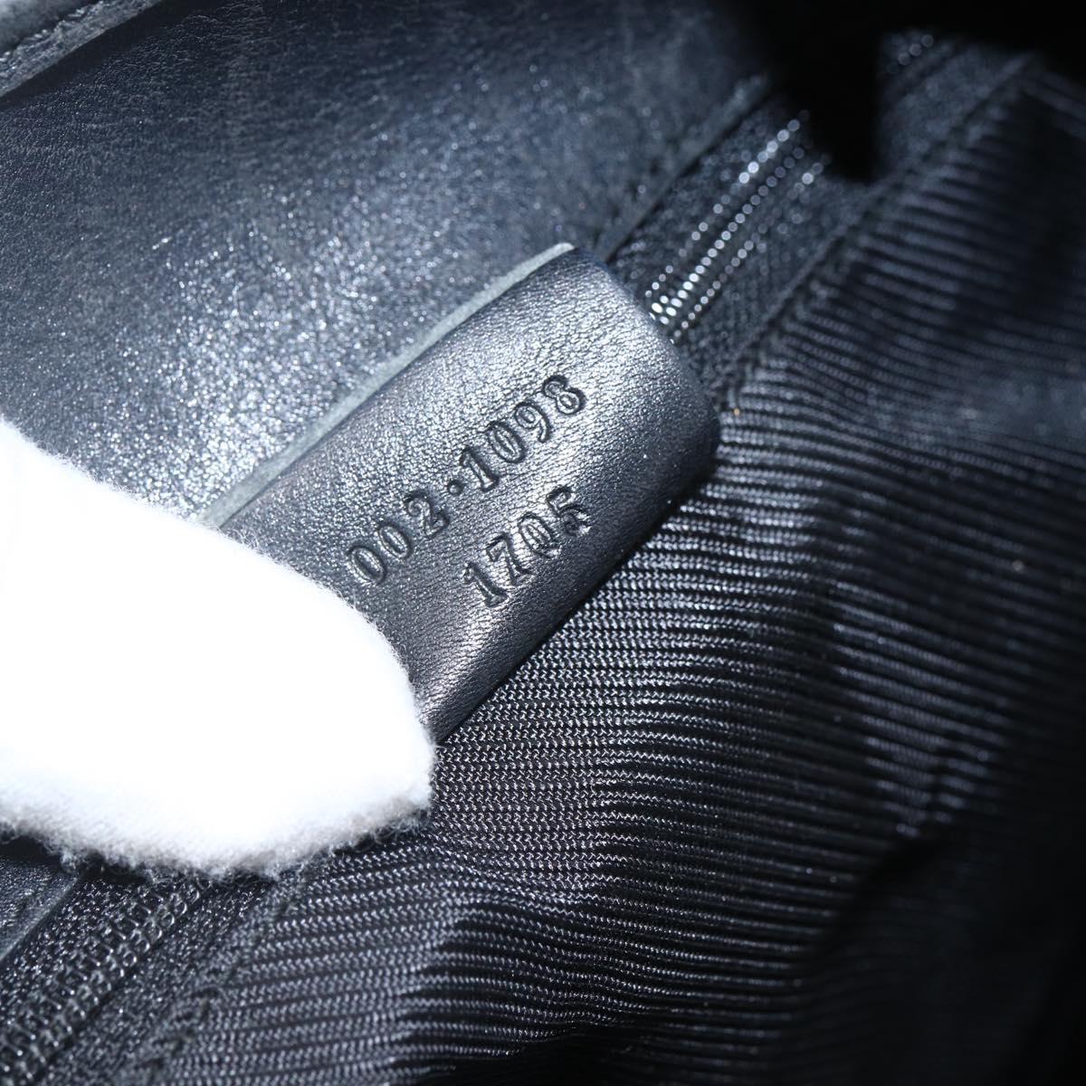 GUCCI GG Canvas Tote Bag Navy Gold 002 1098 Auth 170609