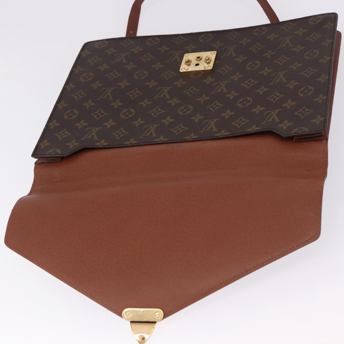 LOUIS VUITTON Monogram Porte Documents Bandouliere Bag M53338 LV Auth 170612