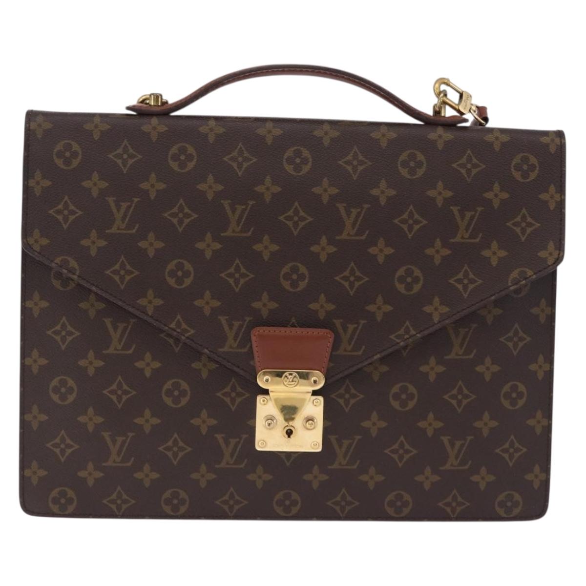 LOUIS VUITTON Monogram Porte Documents Bandouliere Bag M53338 LV Auth 170612