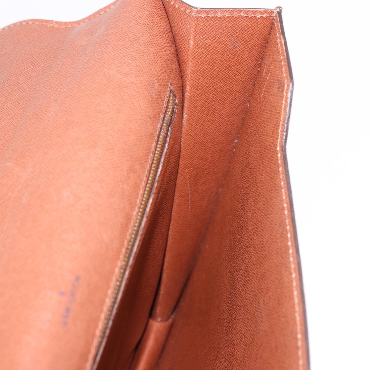 LOUIS VUITTON Monogram Porte Documents Bandouliere Bag M53338 LV Auth 170612