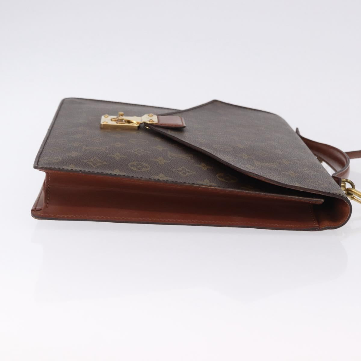 LOUIS VUITTON Monogram Porte Documents Bandouliere Bag M53338 LV Auth 170612