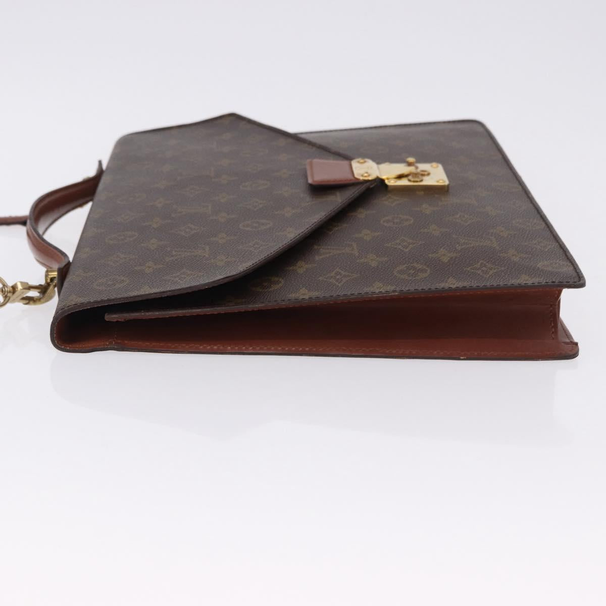 LOUIS VUITTON Monogram Porte Documents Bandouliere Bag M53338 LV Auth 170612