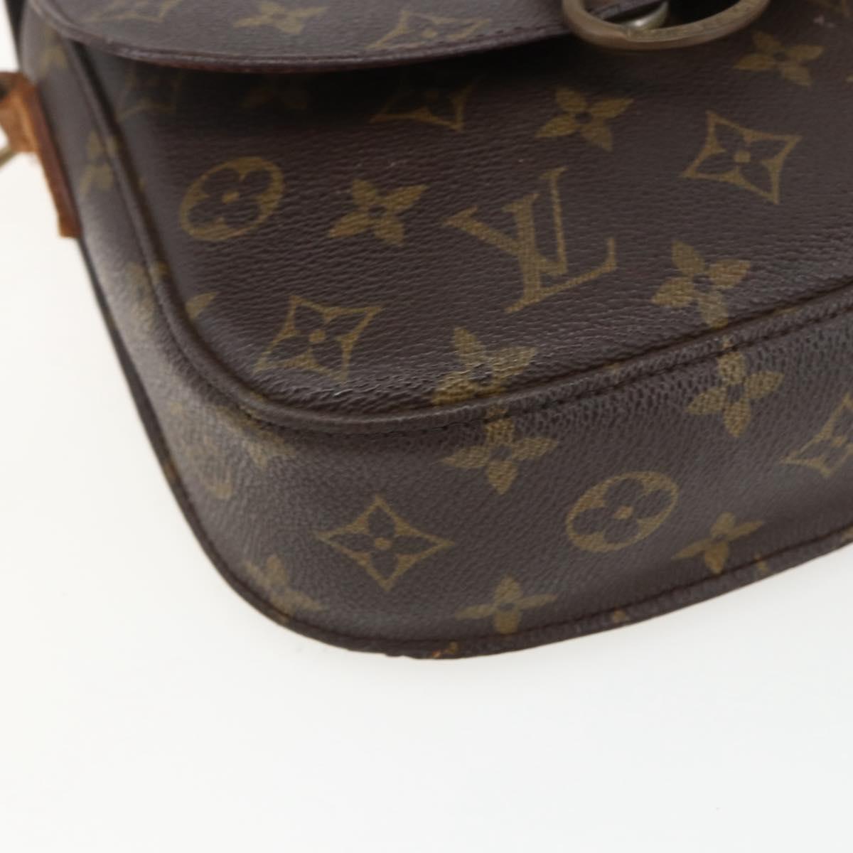 LOUIS VUITTON Monogram Saint Cloud MM Shoulder Bag M51243 LV Auth 170614