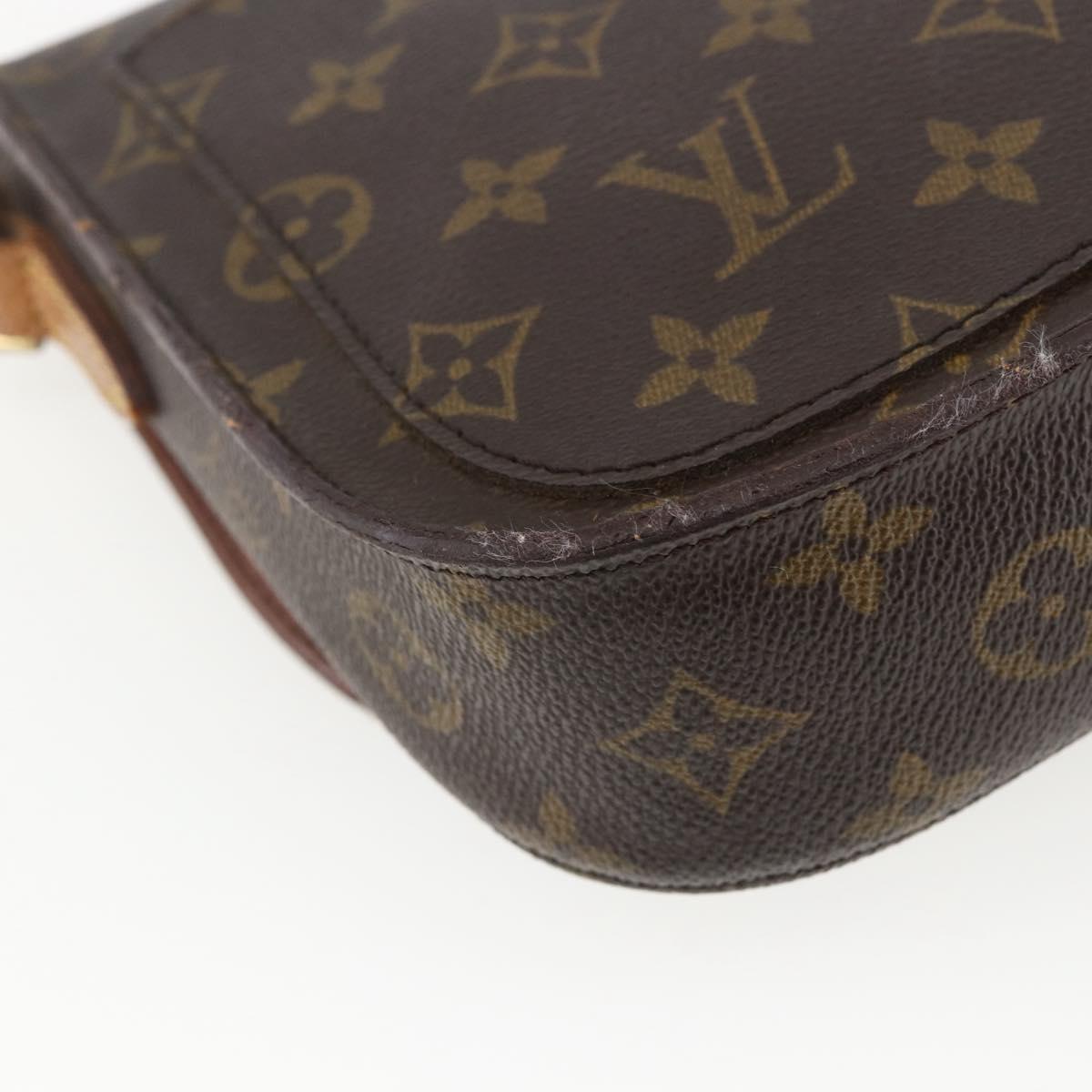 LOUIS VUITTON Monogram Saint Cloud MM Shoulder Bag M51243 LV Auth 170614