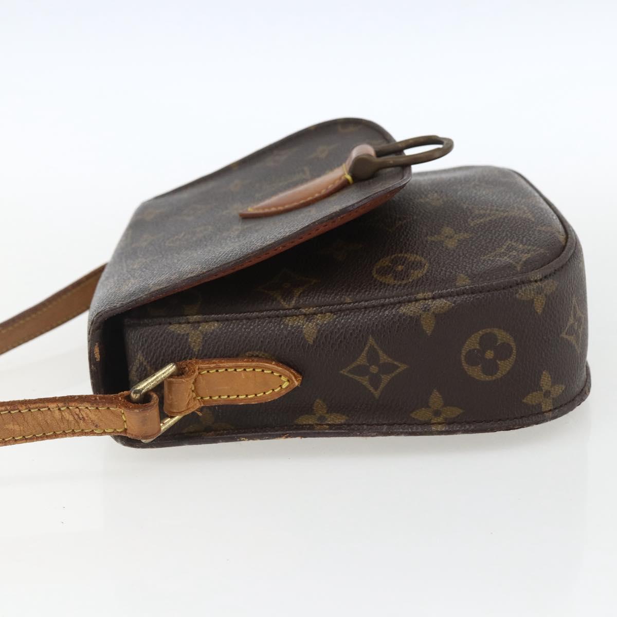 LOUIS VUITTON Monogram Saint Cloud MM Shoulder Bag M51243 LV Auth 170614