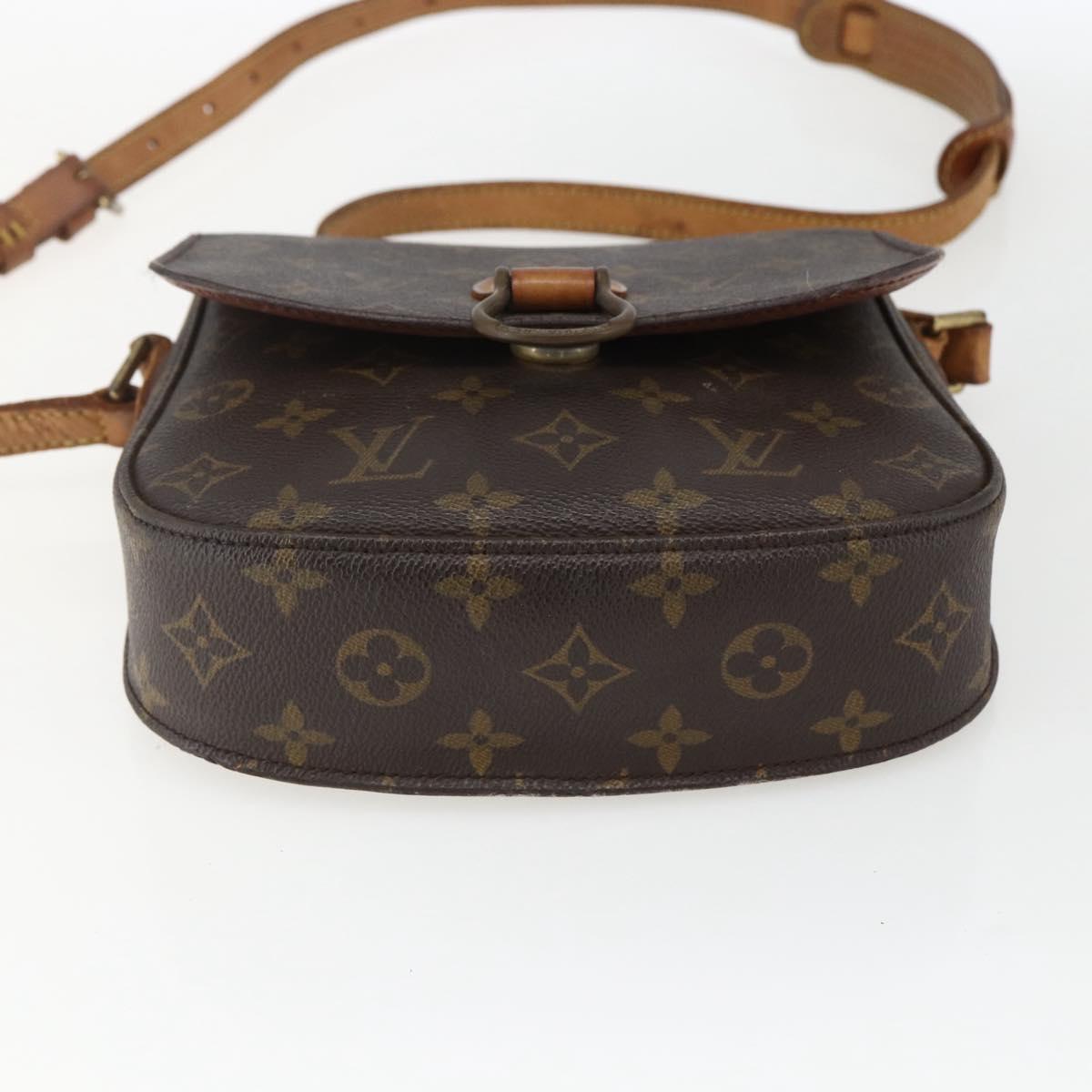LOUIS VUITTON Monogram Saint Cloud MM Shoulder Bag M51243 LV Auth 170614