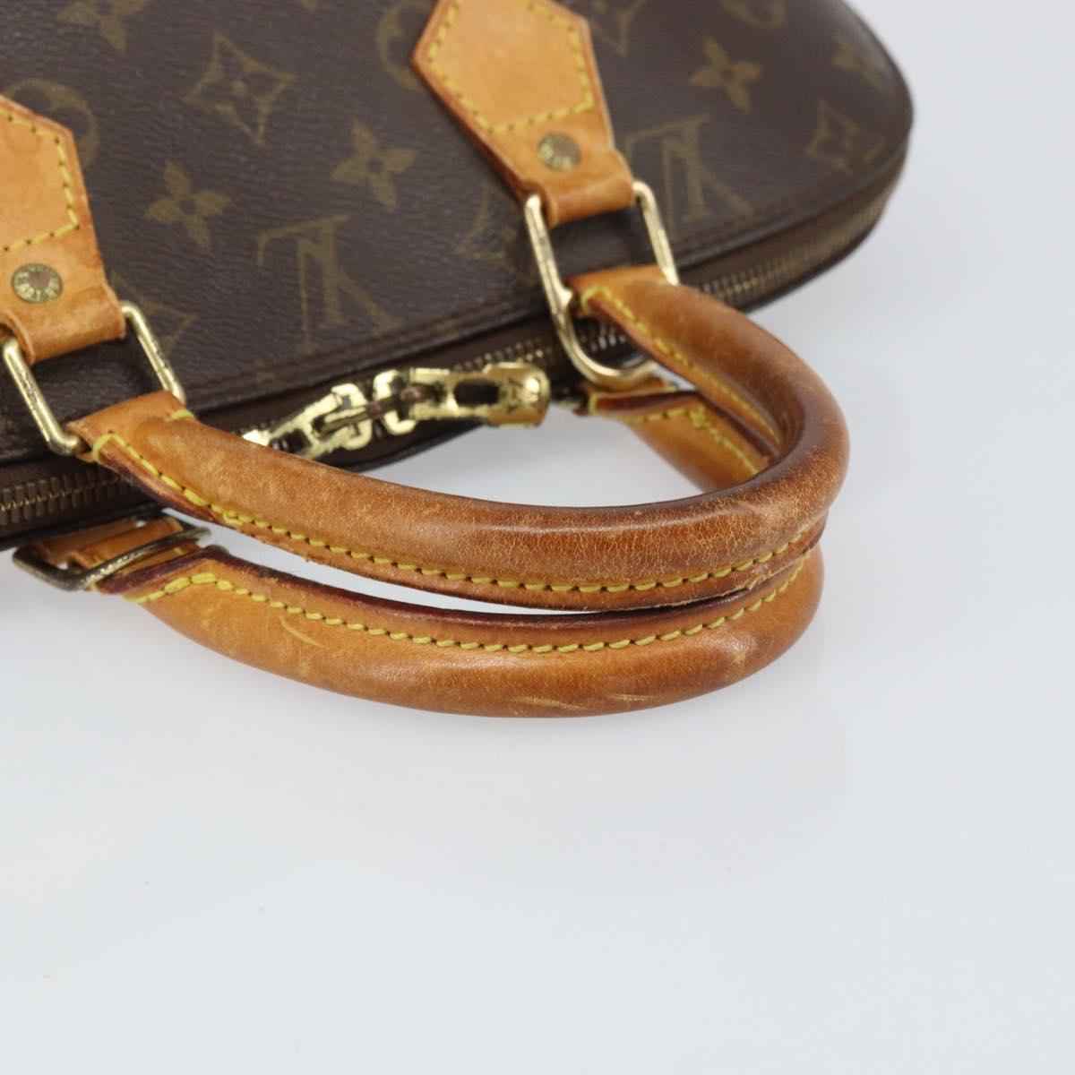 LOUIS VUITTON Monogram Alma Hand Bag M51130 LV Auth 170616