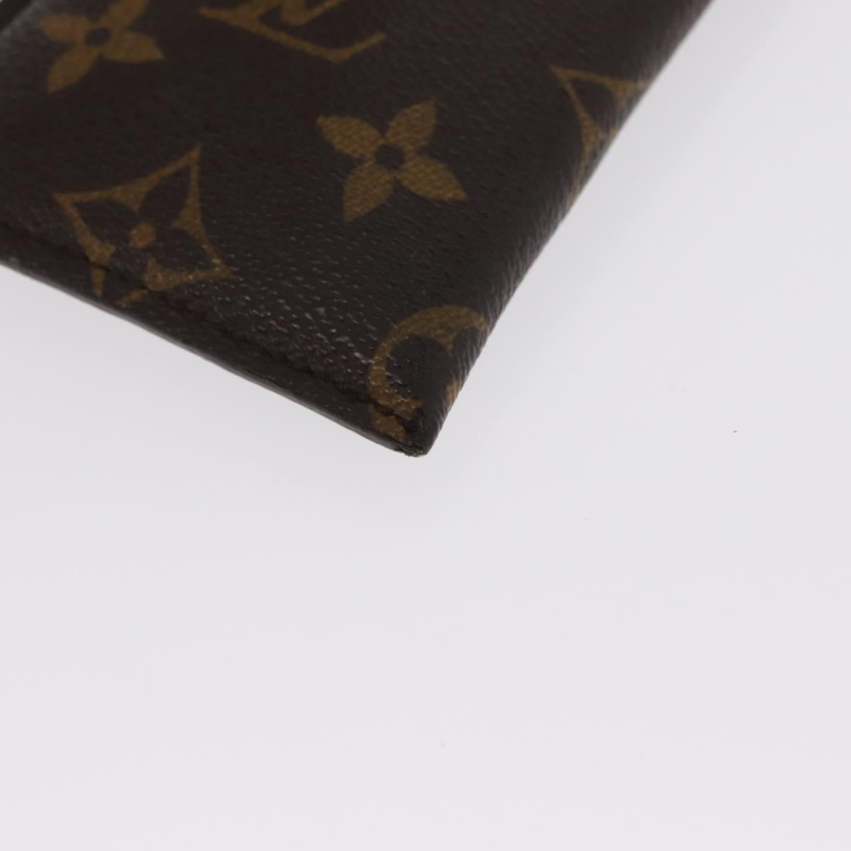 LOUIS VUITTON Monogram Etui Lunette PM Glasses Case M66545 LV Auth 170621