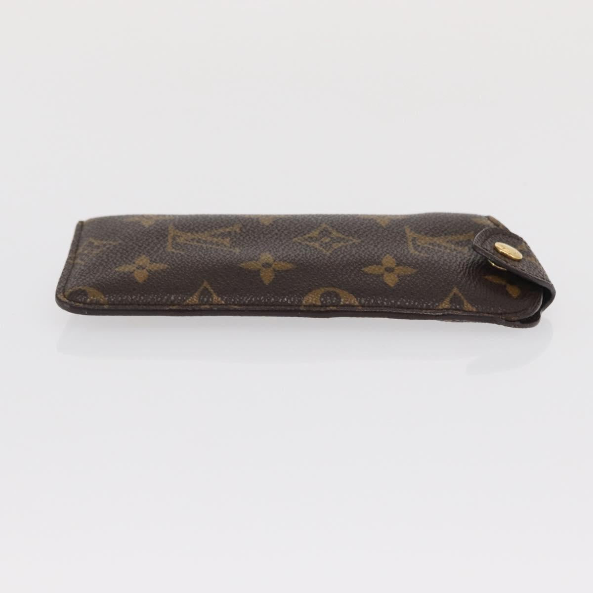 LOUIS VUITTON Monogram Etui Lunette PM Glasses Case M66545 LV Auth 170621