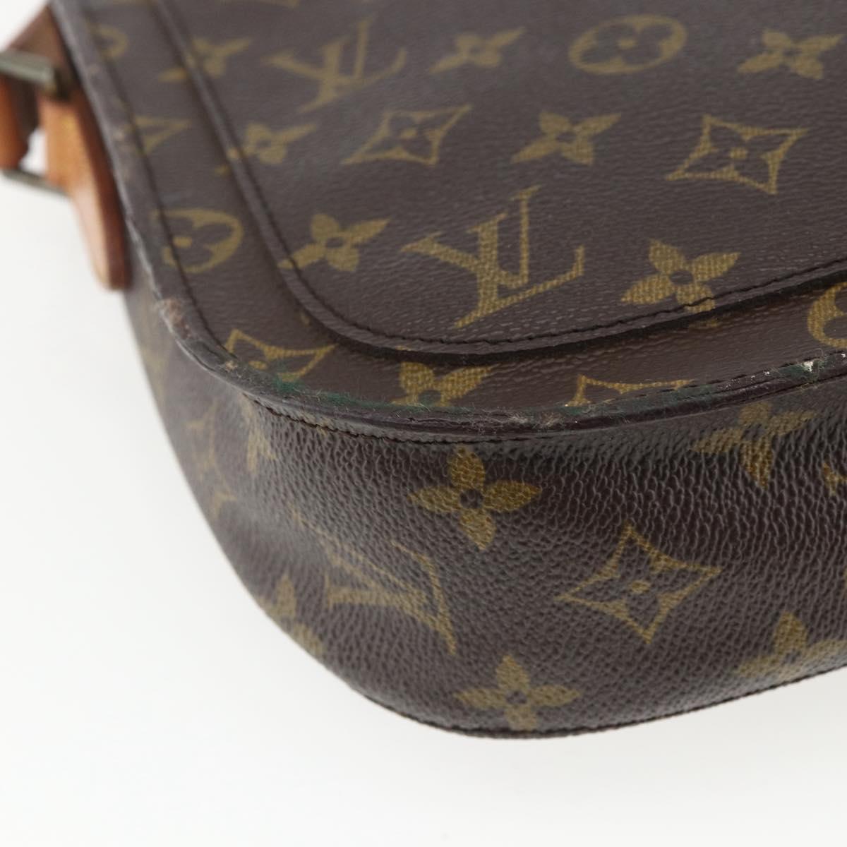 LOUIS VUITTON Monogram Saint Cloud GM Shoulder Bag M51242 LV Auth 170623