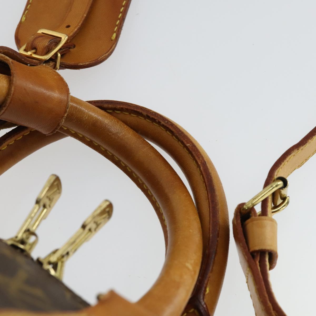 LOUIS VUITTON Monogram Keepall Bandouliere 50 Boston Bag M41416 LV Auth 170630