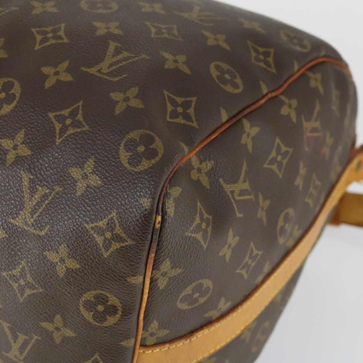 LOUIS VUITTON Monogram Keepall Bandouliere 50 Boston Bag M41416 LV Auth 170630