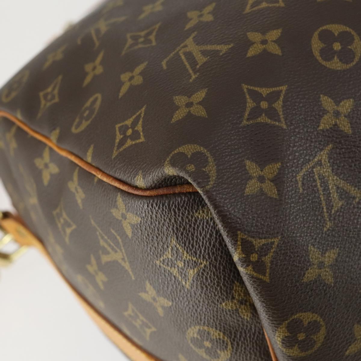 LOUIS VUITTON Monogram Keepall Bandouliere 50 Boston Bag M41416 LV Auth 170630