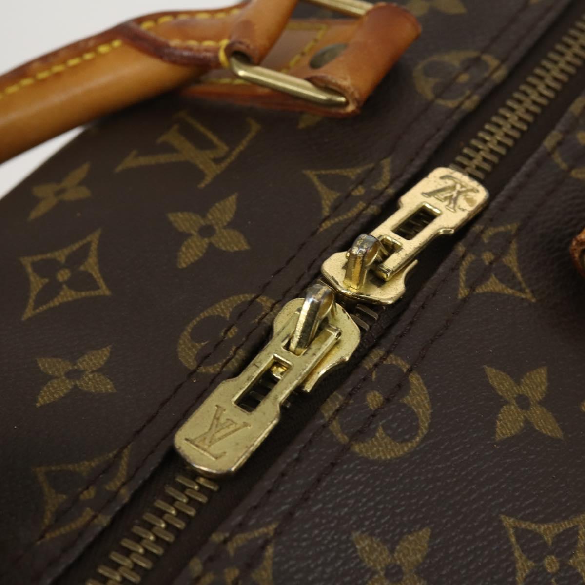 LOUIS VUITTON Monogram Keepall Bandouliere 50 Boston Bag M41416 LV Auth 170630