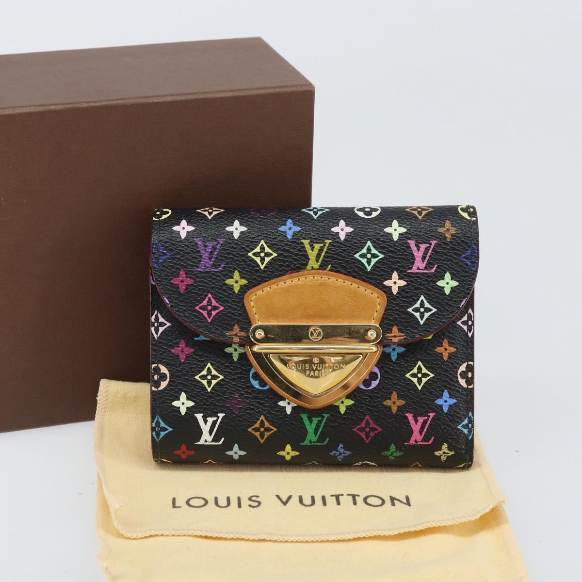 LOUIS VUITTON Monogram Multicolor Portefeuille Joy Wallet M60282 LV Auth 170638V