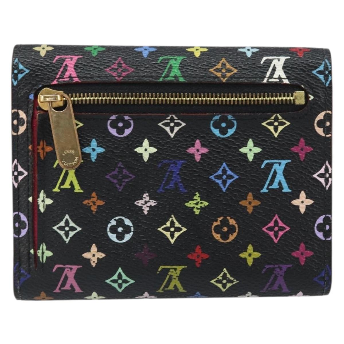 LOUIS VUITTON Monogram Multicolor Portefeuille Joy Wallet M60282 LV Auth 170638V