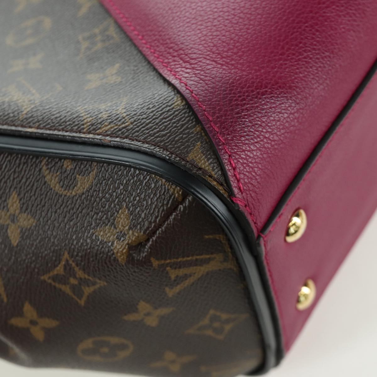 LOUIS VUITTON Monogram Kimono MM Tote Bag Purple M40521 LV Auth 170645SM