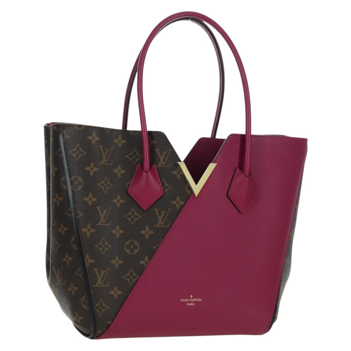LOUIS VUITTON Monogram Kimono MM Tote Bag Purple M40521 LV Auth 170645SM