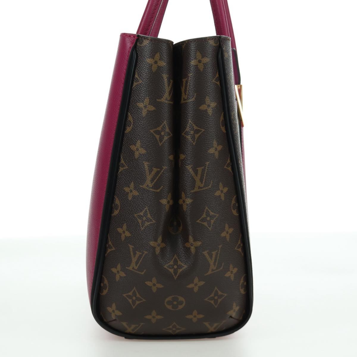 LOUIS VUITTON Monogram Kimono MM Tote Bag Purple M40521 LV Auth 170645SM