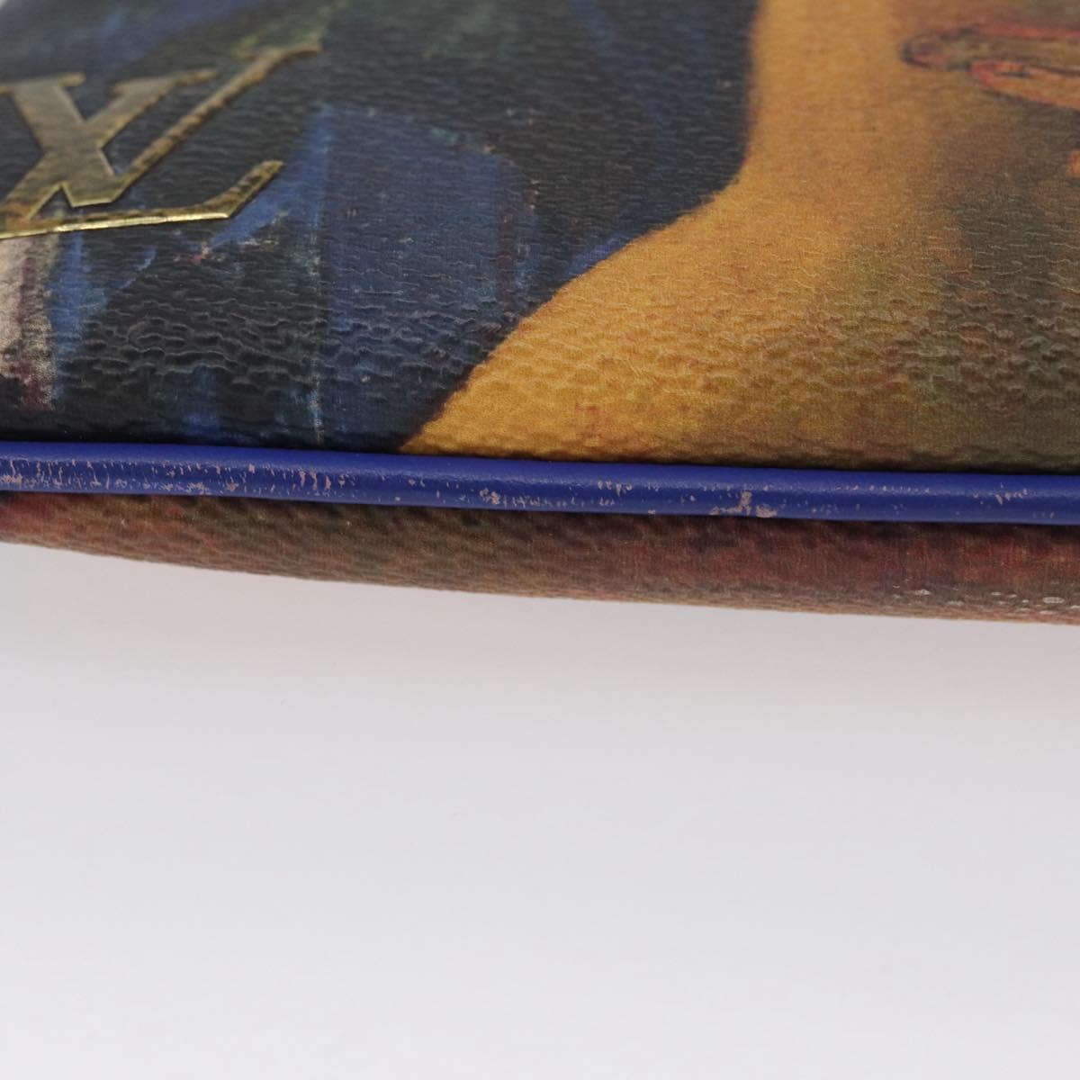 LOUIS VUITTON Celty Pochette Plat Pouch Koons Rubens M64617 LV Auth 170658SAM