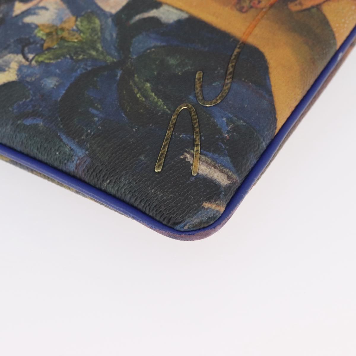 LOUIS VUITTON Celty Pochette Plat Pouch Koons Rubens M64617 LV Auth 170658SAM