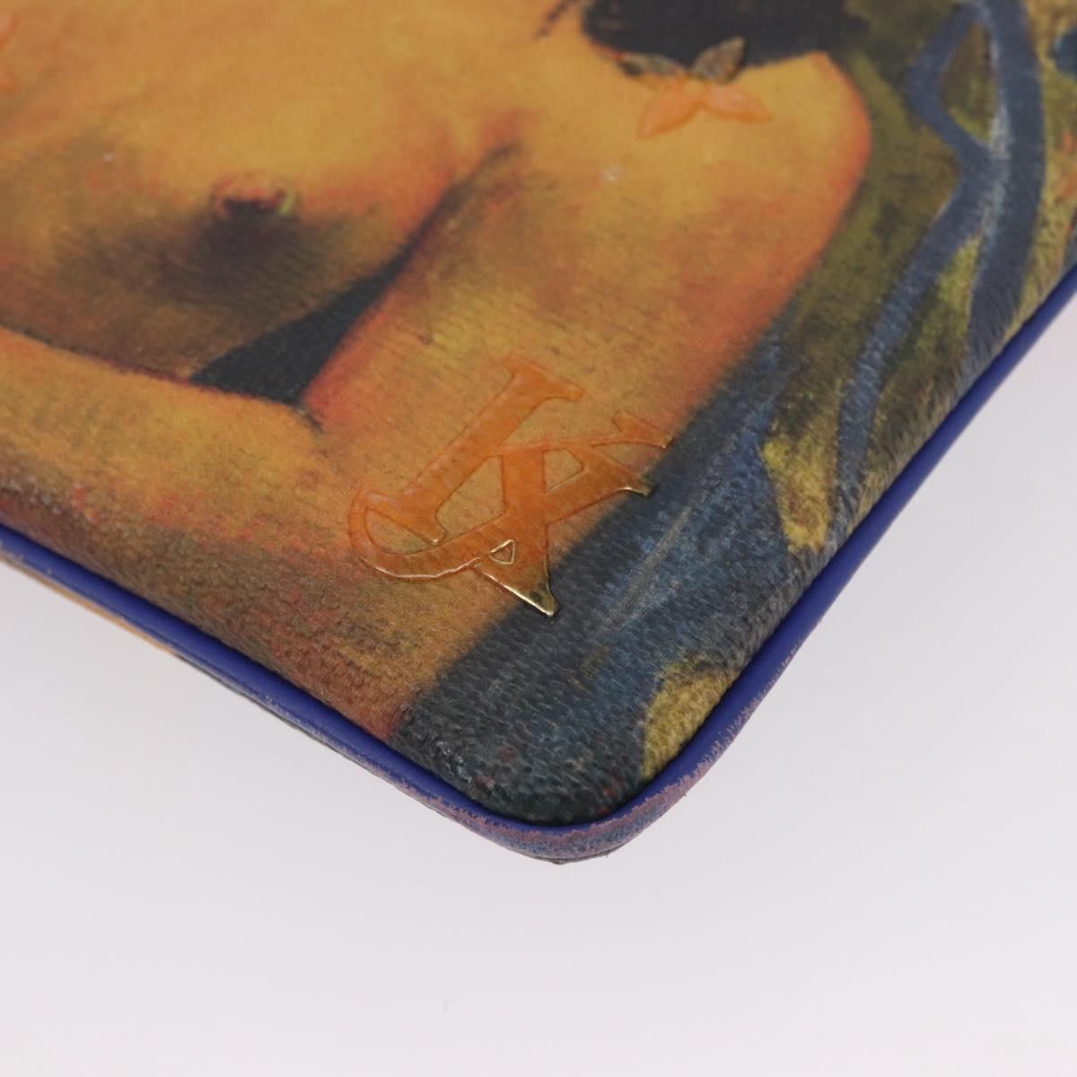 LOUIS VUITTON Celty Pochette Plat Pouch Koons Rubens M64617 LV Auth 170658SAM