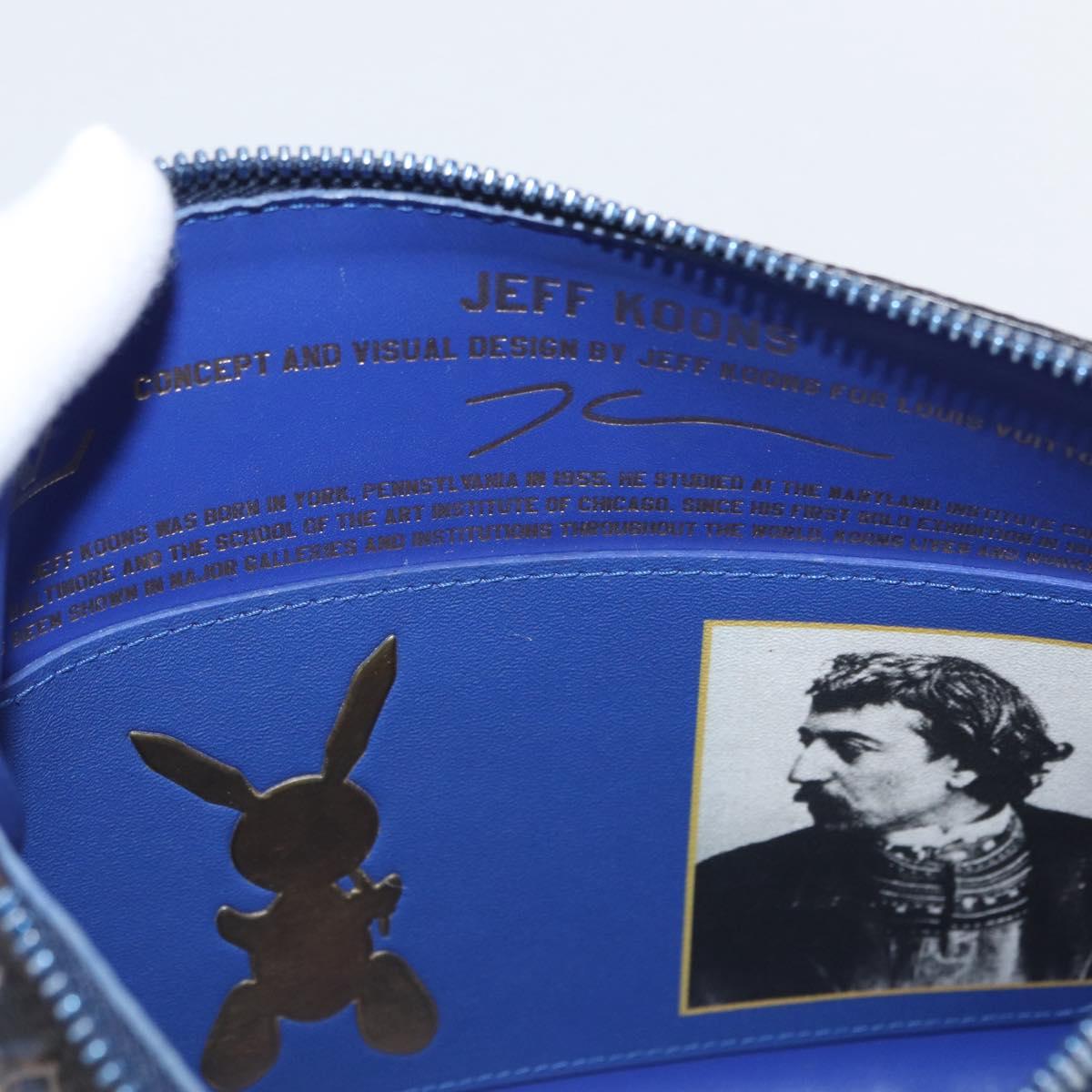 LOUIS VUITTON Celty Pochette Plat Pouch Koons Rubens M64617 LV Auth 170658SAM