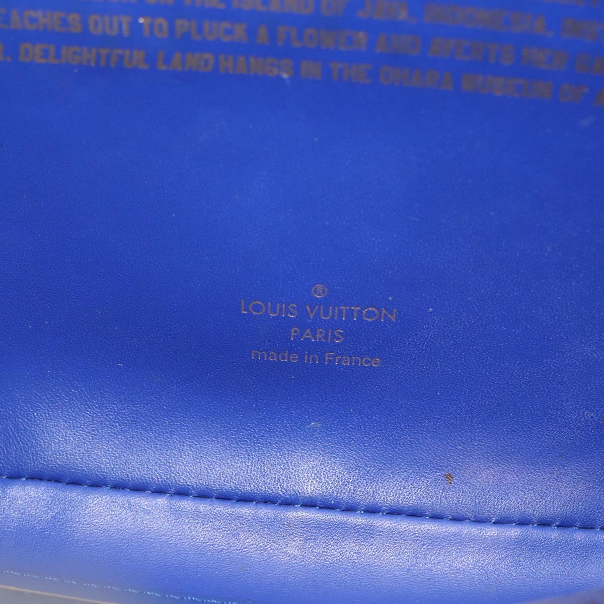 LOUIS VUITTON Celty Pochette Plat Pouch Koons Rubens M64617 LV Auth 170658SAM