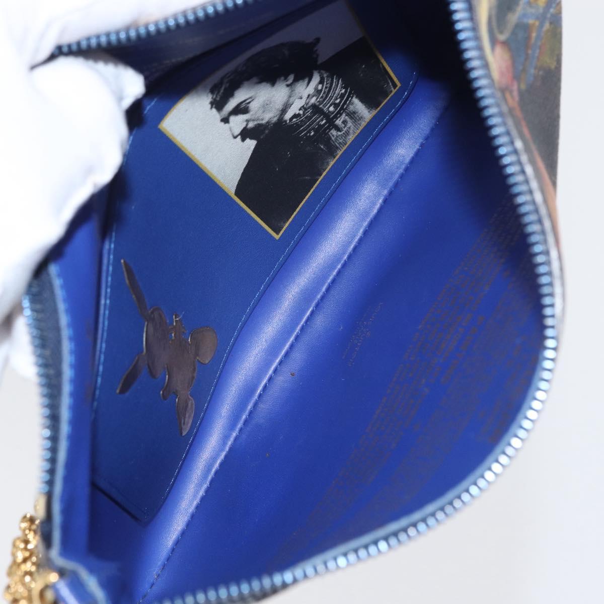 LOUIS VUITTON Celty Pochette Plat Pouch Koons Rubens M64617 LV Auth 170658SAM