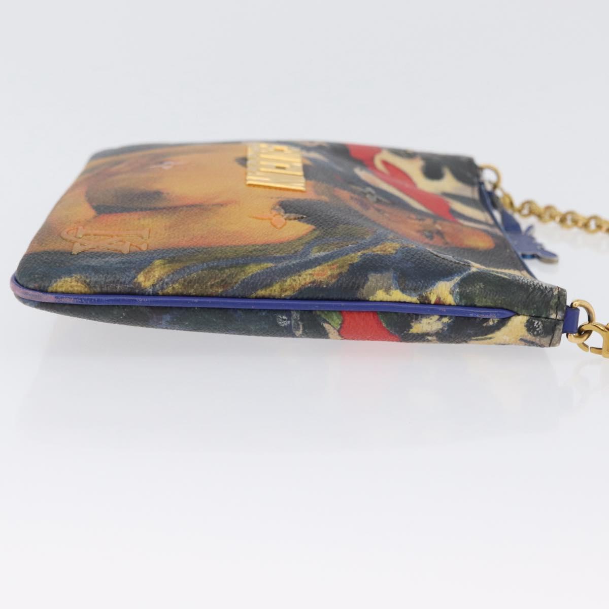 LOUIS VUITTON Celty Pochette Plat Pouch Koons Rubens M64617 LV Auth 170658SAM