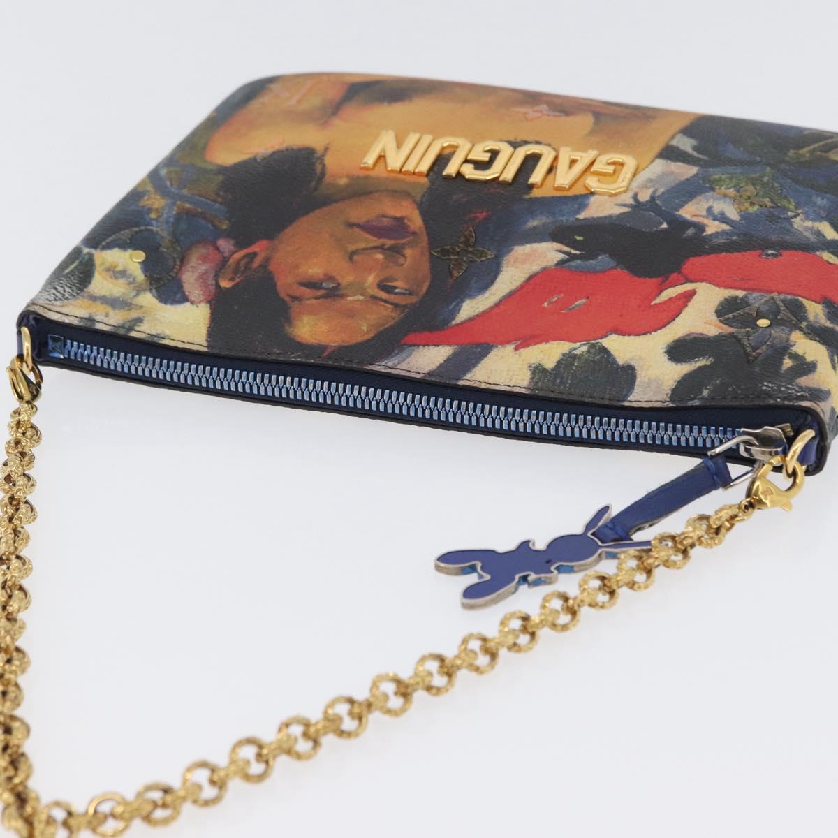 LOUIS VUITTON Celty Pochette Plat Pouch Koons Rubens M64617 LV Auth 170658SAM