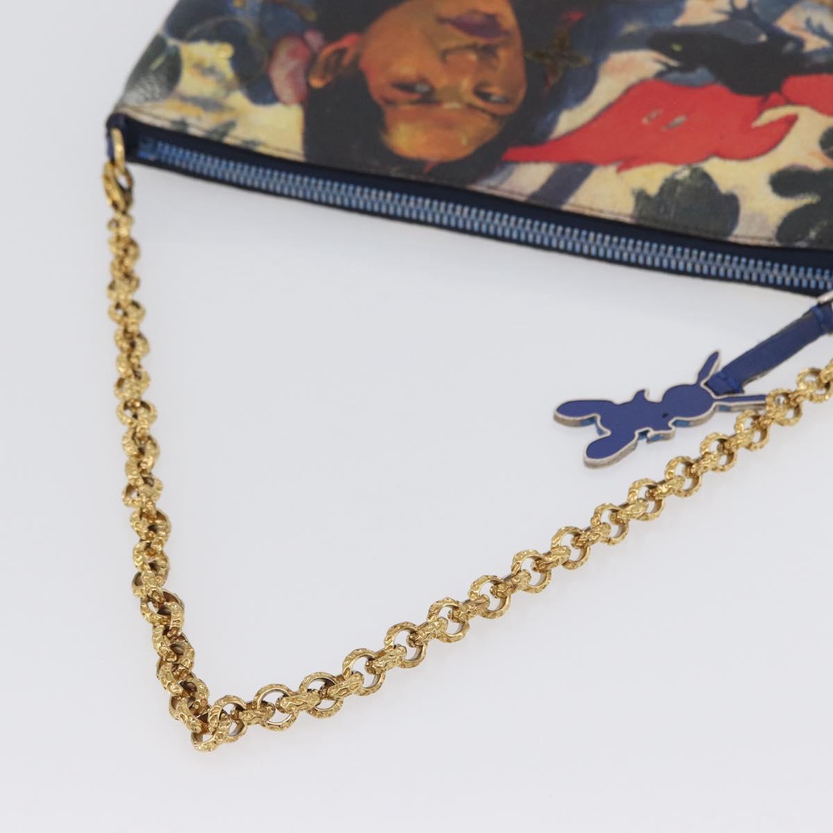 LOUIS VUITTON Celty Pochette Plat Pouch Koons Rubens M64617 LV Auth 170658SAM