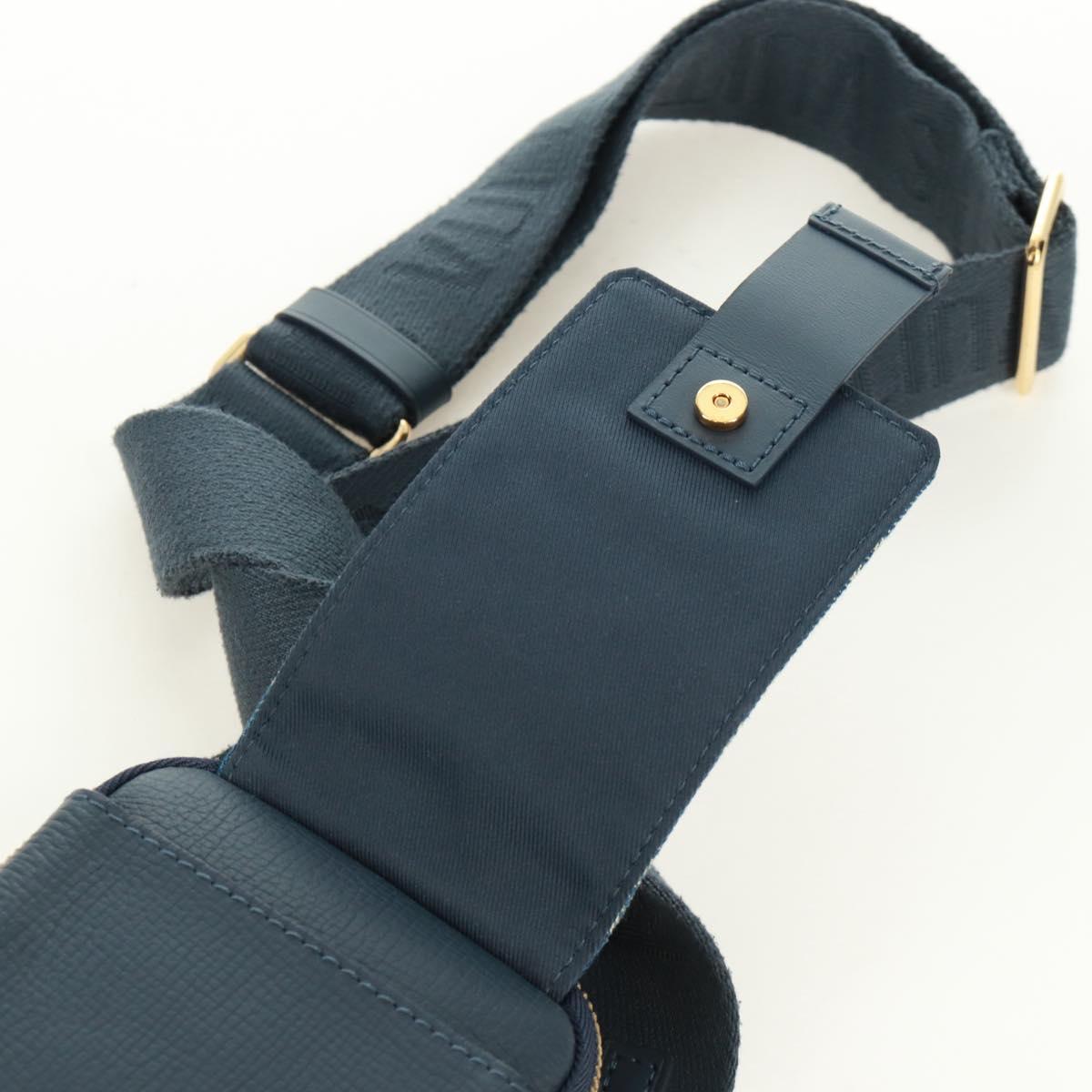 LOUIS VUITTON Monogram Denim LV MADE Double Phone Pouch M81060 LV Auth 170667SM