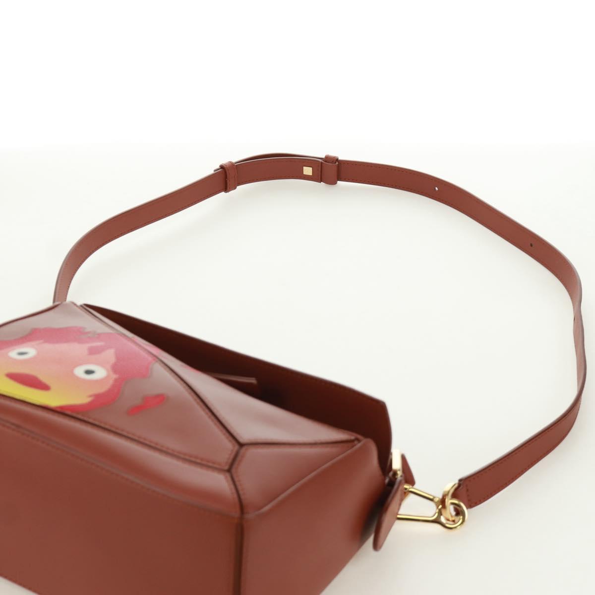 LOEWE Small Puzzle Studio Ghibli Howl's Moving Castle Calcifer Auth 170668SM