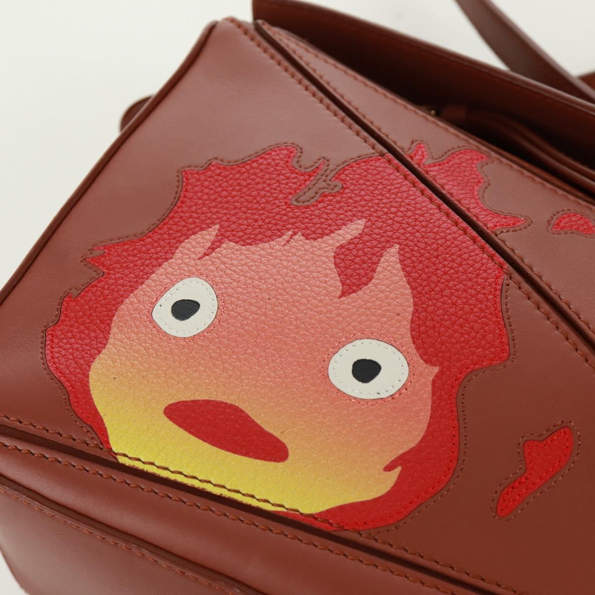 LOEWE Small Puzzle Studio Ghibli Howl's Moving Castle Calcifer Auth 170668SM