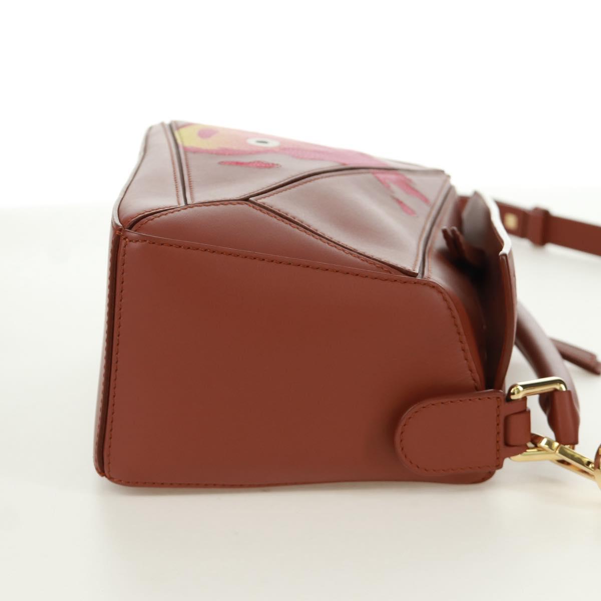 LOEWE Small Puzzle Studio Ghibli Howl's Moving Castle Calcifer Auth 170668SM