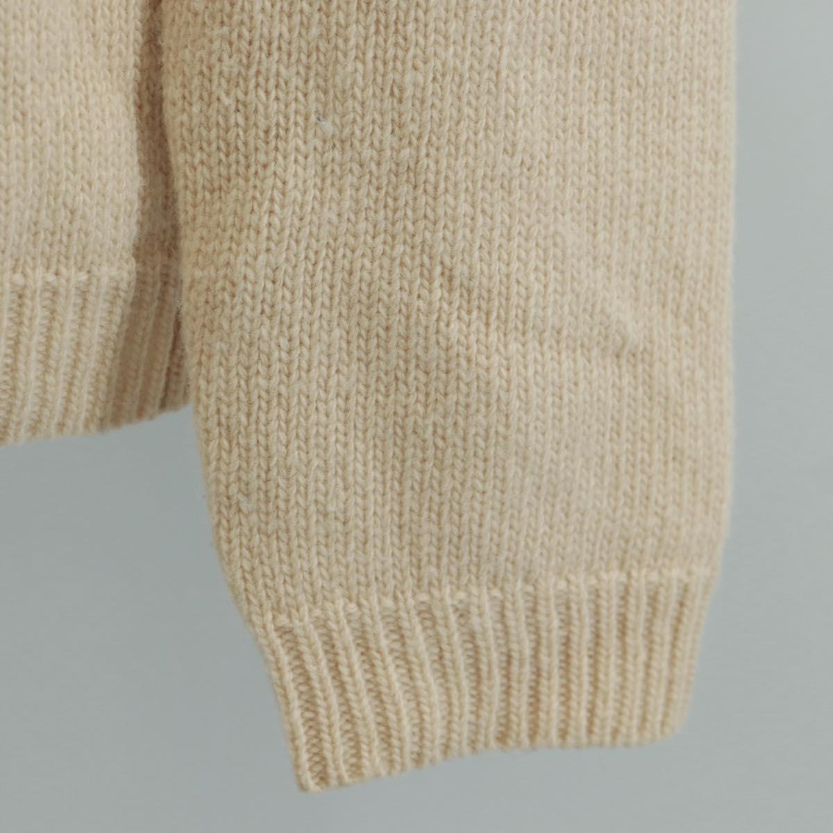 GUCCI Sweater Wool Ivory Auth 170697M