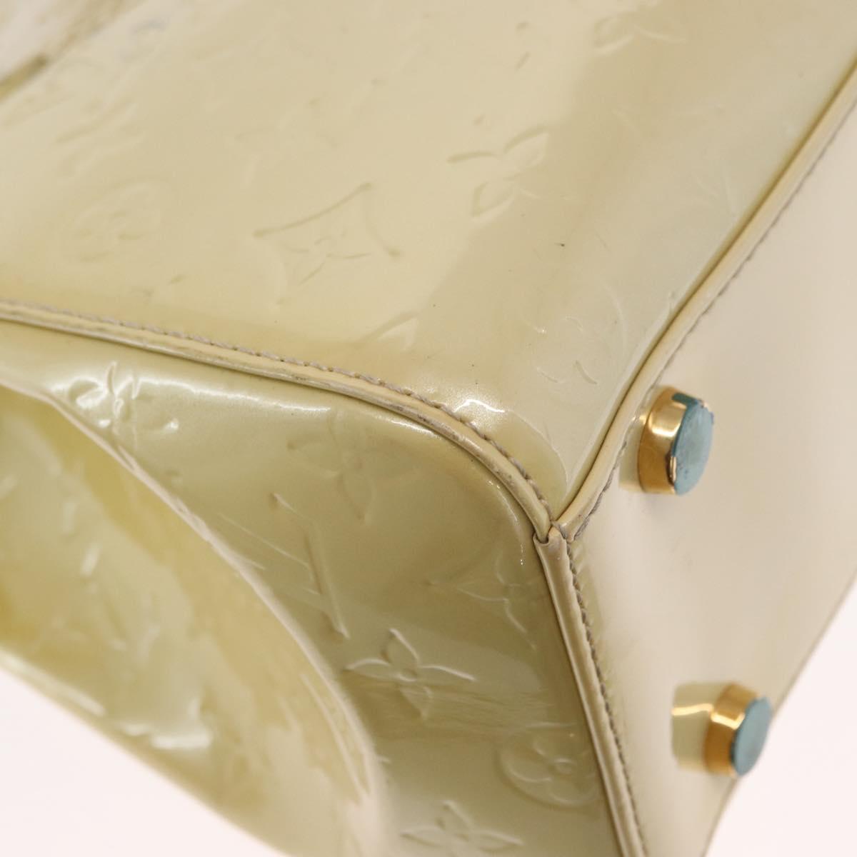 LOUIS VUITTON Monogram Vernis Blair MM Bag 2way Broncorail M91456 LV Auth 170705