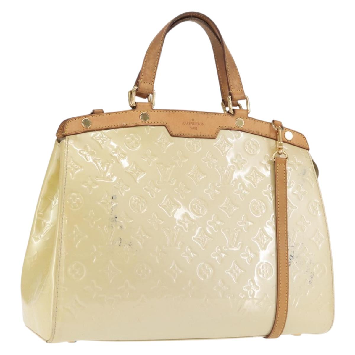 LOUIS VUITTON Monogram Vernis Blair MM Bag 2way Broncorail M91456 LV Auth 170705