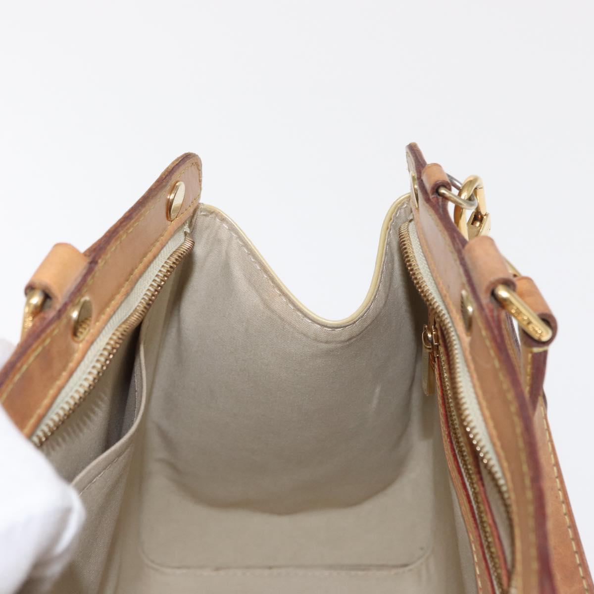 LOUIS VUITTON Monogram Vernis Blair MM Bag 2way Broncorail M91456 LV Auth 170705