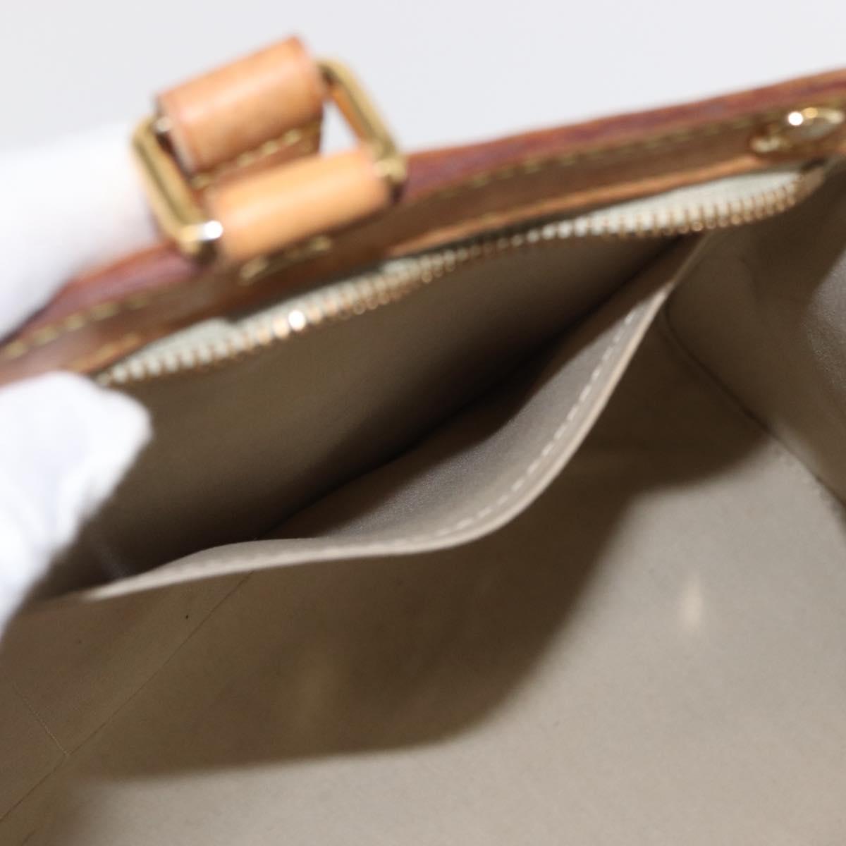 LOUIS VUITTON Monogram Vernis Blair MM Bag 2way Broncorail M91456 LV Auth 170705