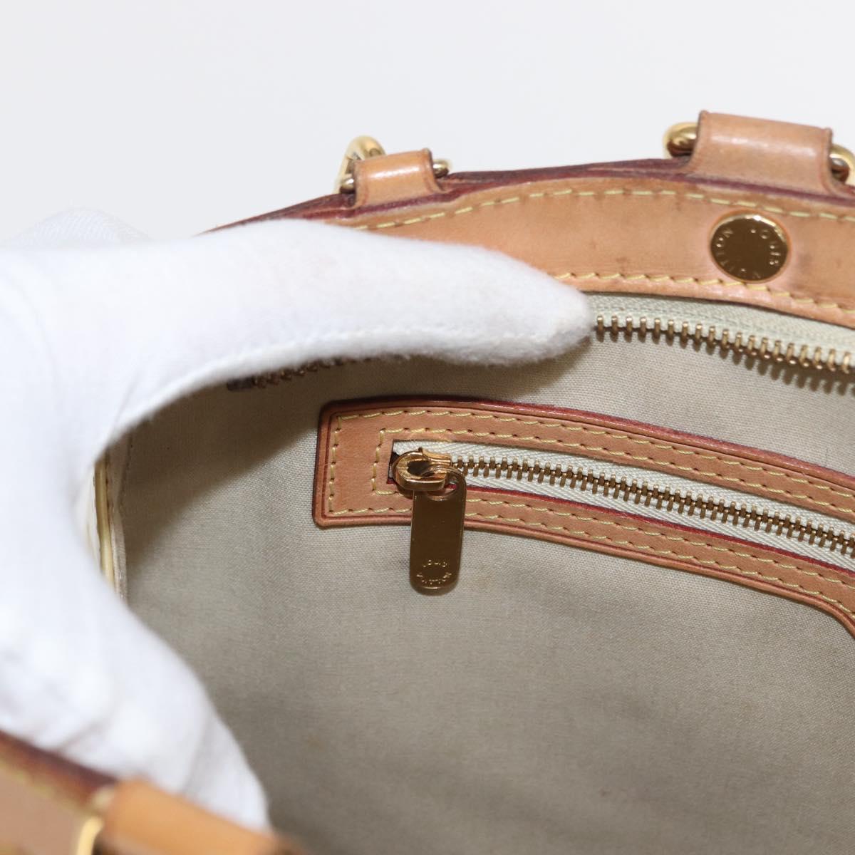 LOUIS VUITTON Monogram Vernis Blair MM Bag 2way Broncorail M91456 LV Auth 170705