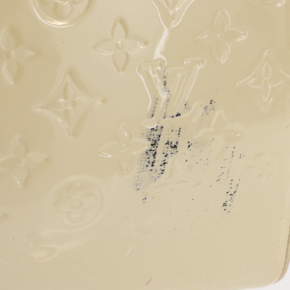 LOUIS VUITTON Monogram Vernis Blair MM Bag 2way Broncorail M91456 LV Auth 170705