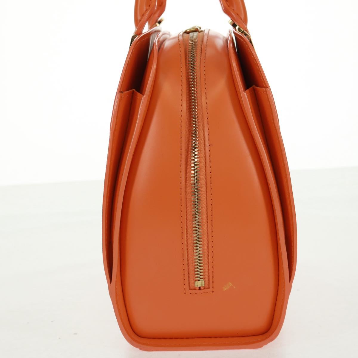 LOUIS VUITTON Epi Pont Neuf Hand Bag Orange Mandarin M5205H LV Auth 170709V