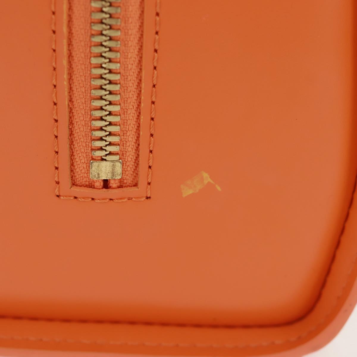 LOUIS VUITTON Epi Pont Neuf Hand Bag Orange Mandarin M5205H LV Auth 170709V