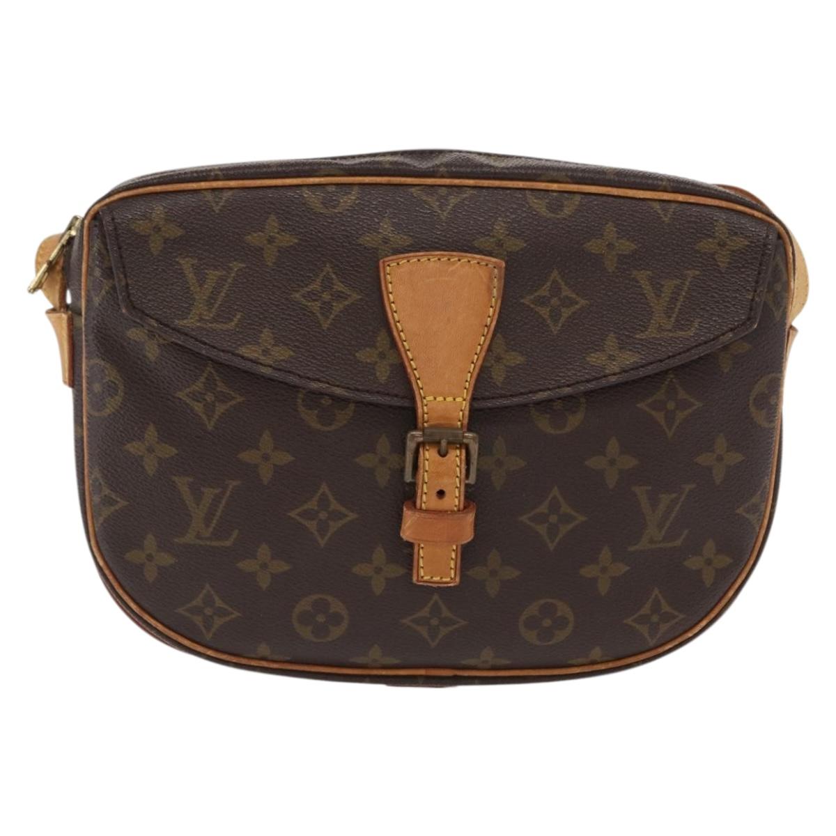 LOUIS VUITTON Monogram Jeune Fille MM Shoulder Bag M51226 LV Auth 170716