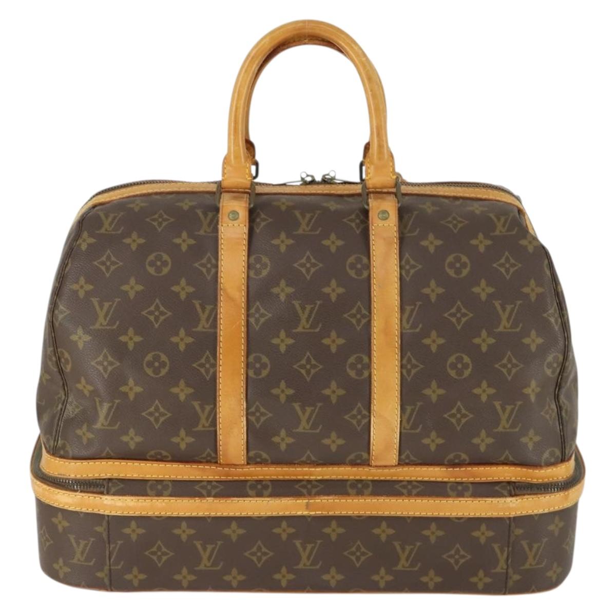 LOUIS VUITTON Monogram Sac Sports Boston Bag M41444 LV Auth 170720