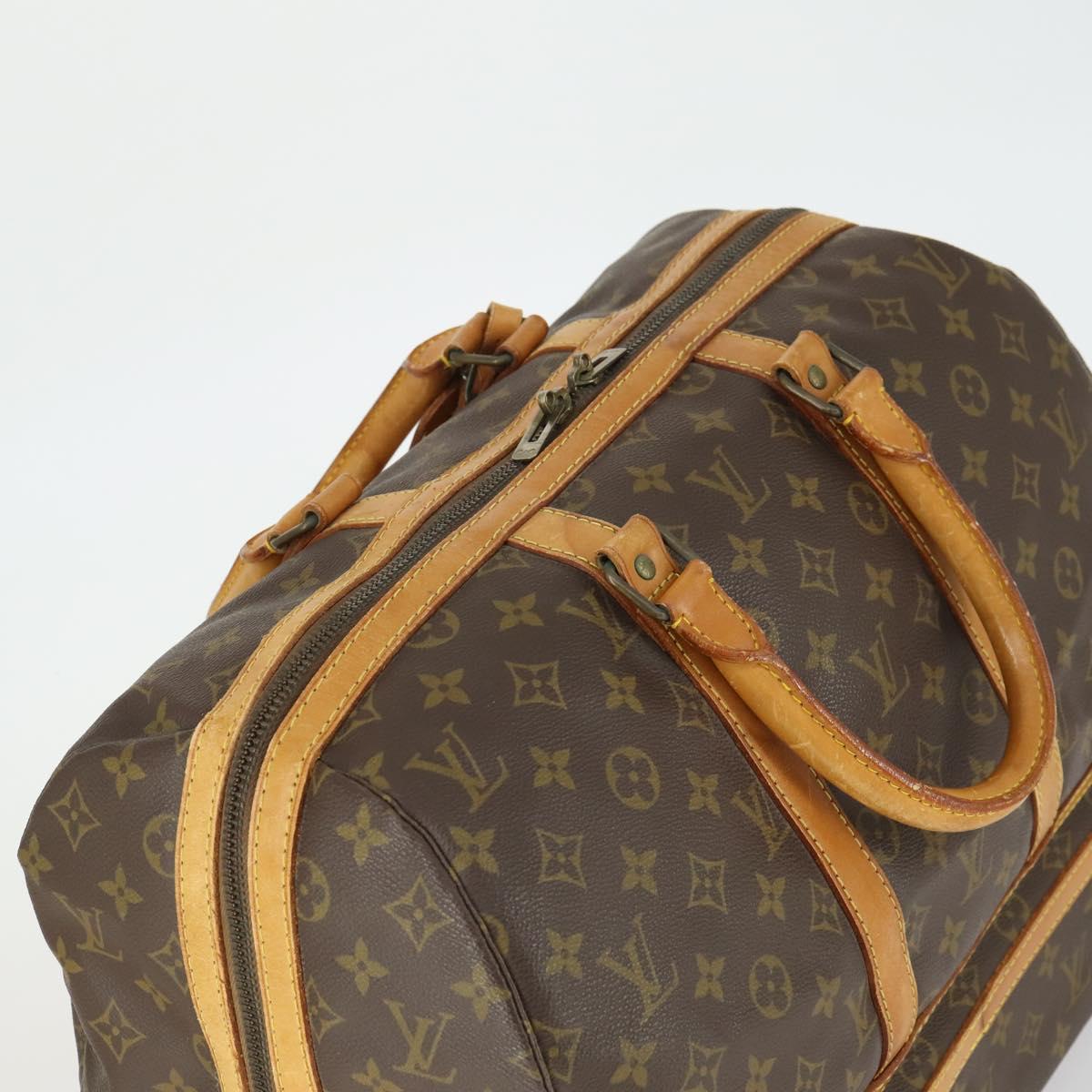 LOUIS VUITTON Monogram Sac Sports Boston Bag M41444 LV Auth 170720