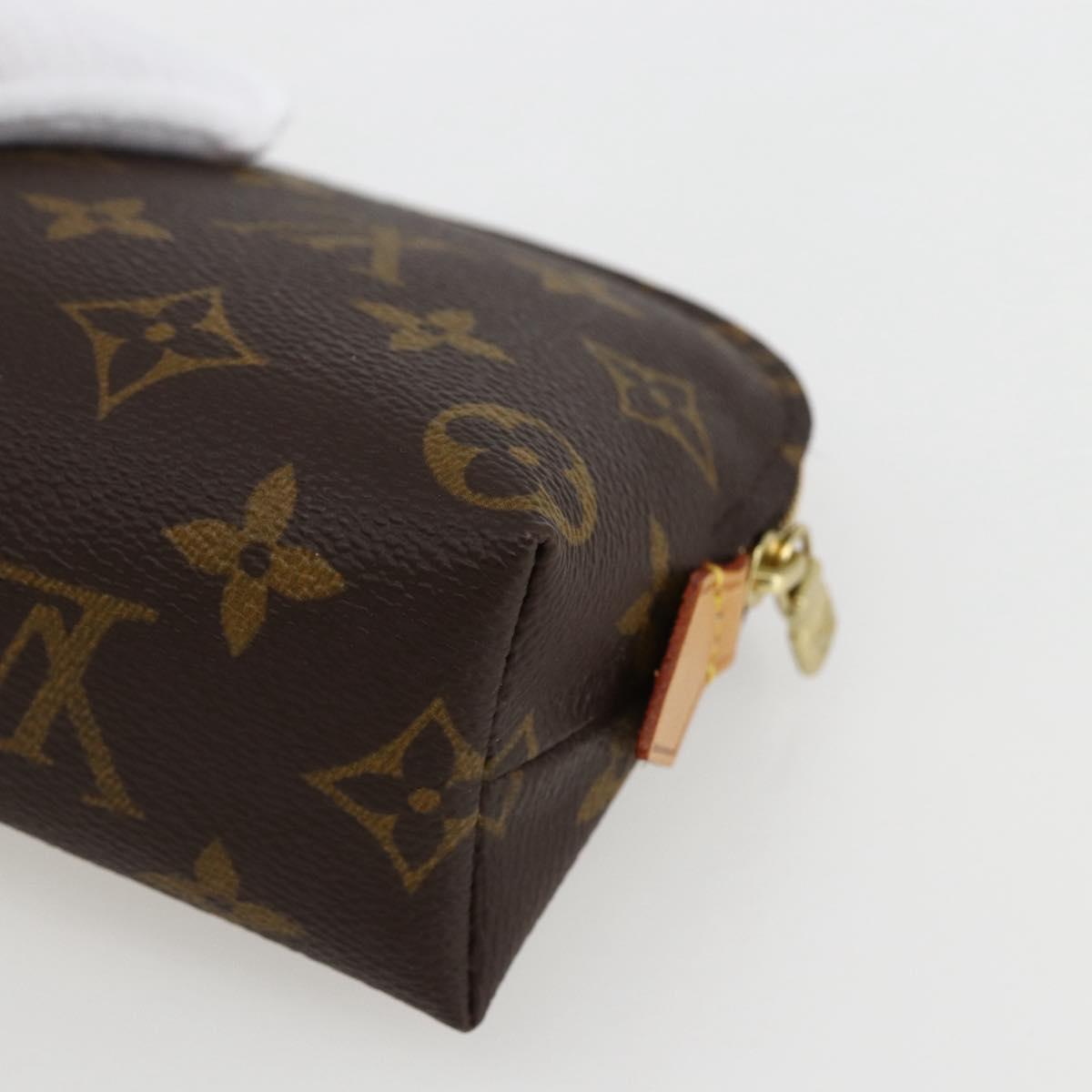 LOUIS VUITTON Monogram Pochette Cosmetic PM Pouch M43998 LV Auth 170722