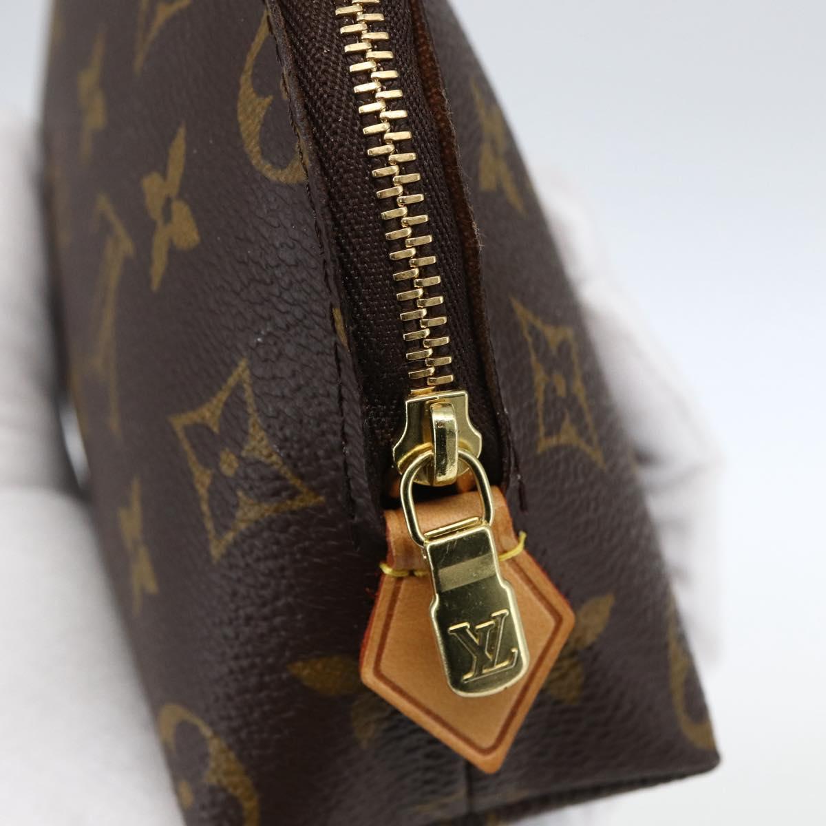 LOUIS VUITTON Monogram Pochette Cosmetic PM Pouch M43998 LV Auth 170722